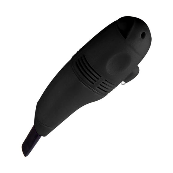 Mini Vacuum Cleaner, Small Keyboard Cleaner Portable USB Charge Handheld Vacuum for Computer Keyboard Desktop (Black)