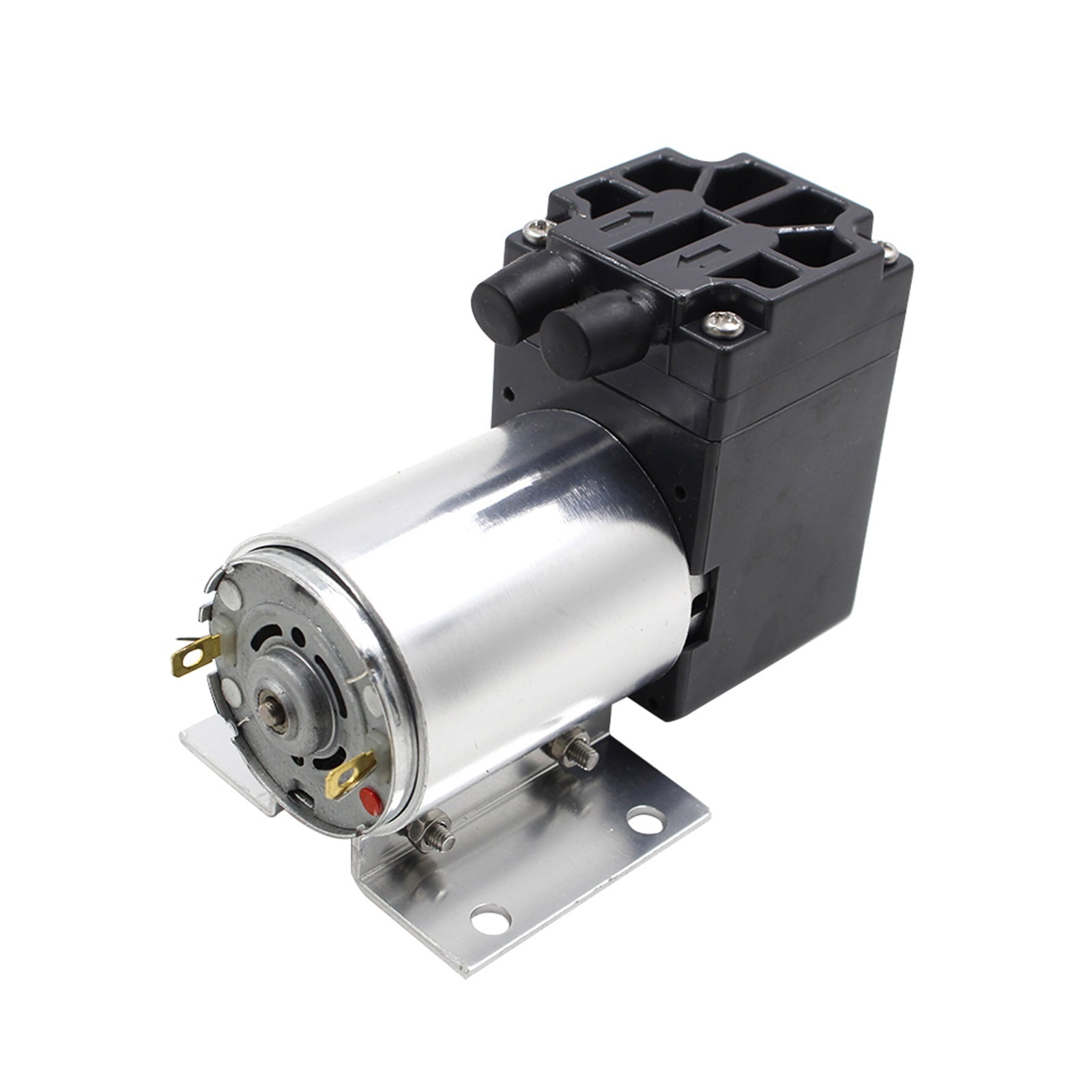 Mini Vacuum Pump With Holder High Negative Pressure Suction Diaphragm Pump DC 12V Mini Air Compressor Suction Pump 5L/min 65kpa