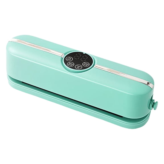 Mini Vacuum Sealing Machine – Automatic Food Preservation Device, Portable Packaging Machine | Kitchen Vacuum Sealers for Meat Vegetables Snacks, Freshness Storage Appliance, 1Pc(Green,6.7x1.7x2")