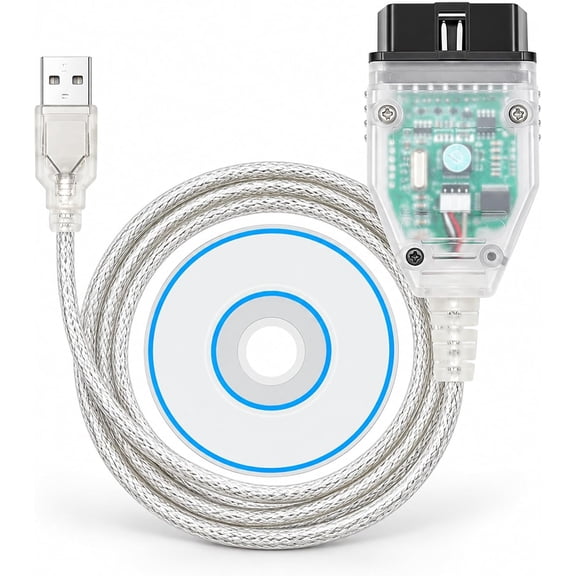 Mini Vci J2534 Cable V18.00.008 OBD2 for TIS Techstream Toyota Lexus Scion OBD2 Connector Scanner Adapter Programming Diagnostic USB Vehicle Scan Tool, Support Win XP WIN7 WIN10