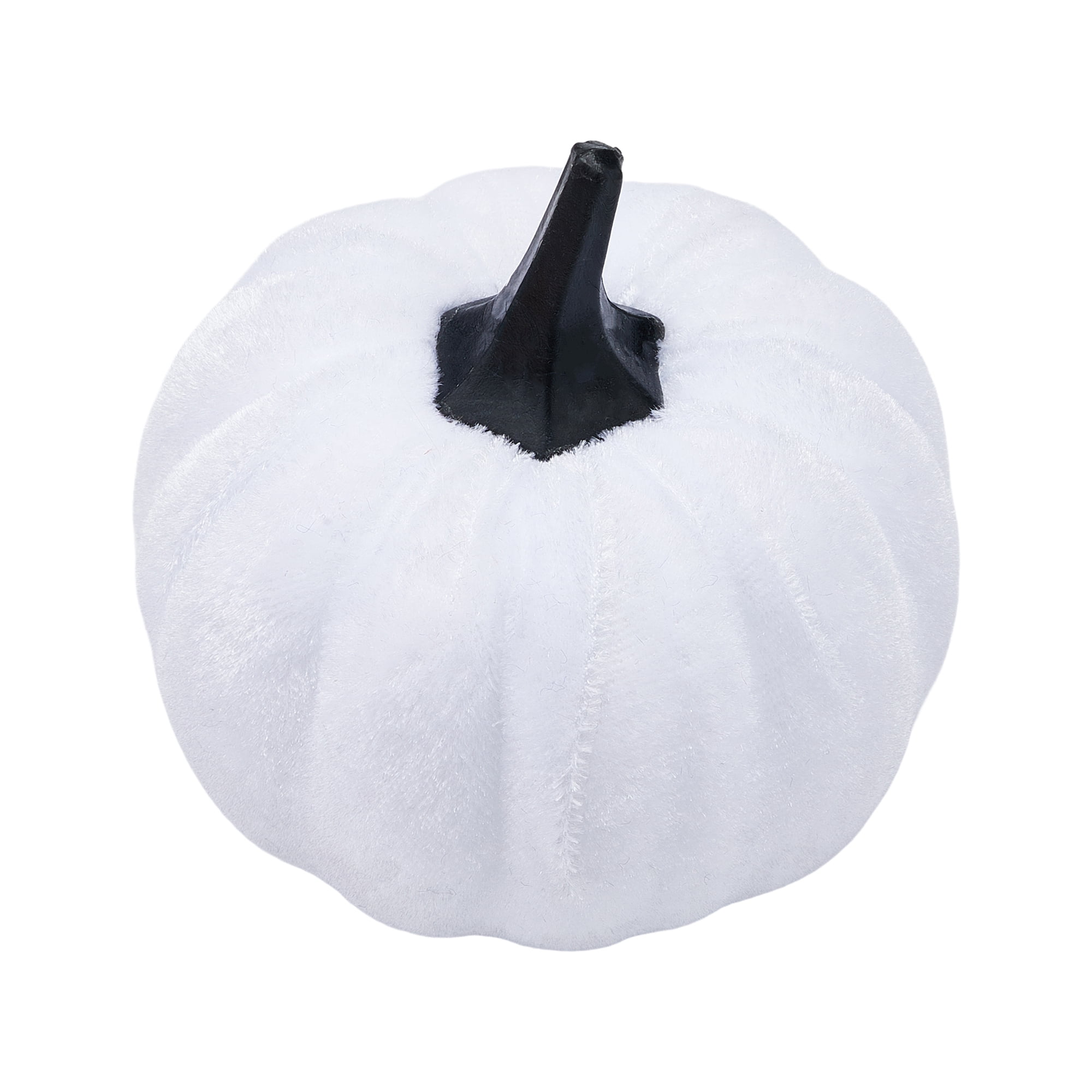 Mini Velvet Pumpkins, Fall Harvest Small Artificial Pumpkins for Home