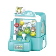 Mini Vending Machine Girls Toys,Claw Machine Arcade Toy with LED Light & Adjustable Sound,Portable Arcade with Game