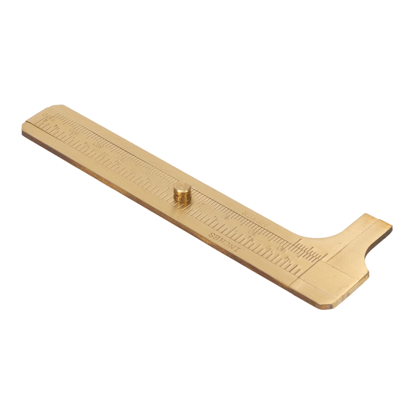 Mini Vernier Caliper, Vernier Caliper Brass Double Scales High Accuracy