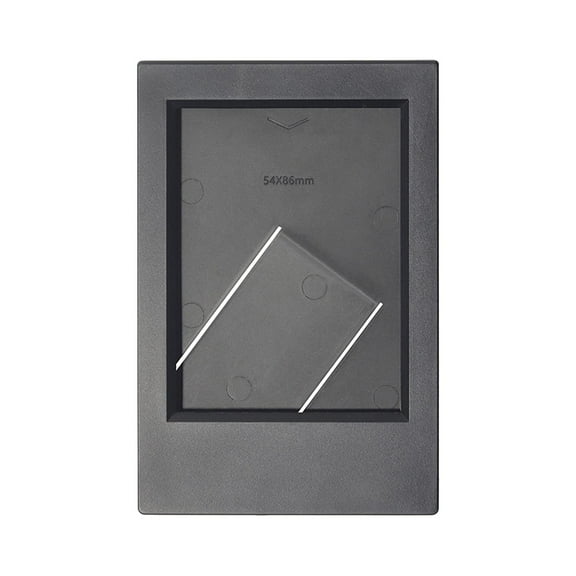 Mini Vertical Photo Frame for 3-Inch Photos, Train & Movie Tickets, ABS+PP Material