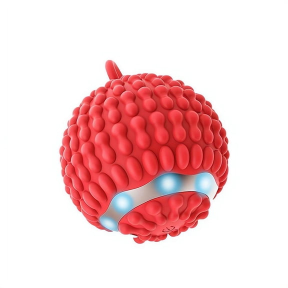 Mini Vibrating Massage Ball, 5-Speed Rechargeable Portable Muscle Roller for Neck Back Hand Foot, Fitness Recovery Tool