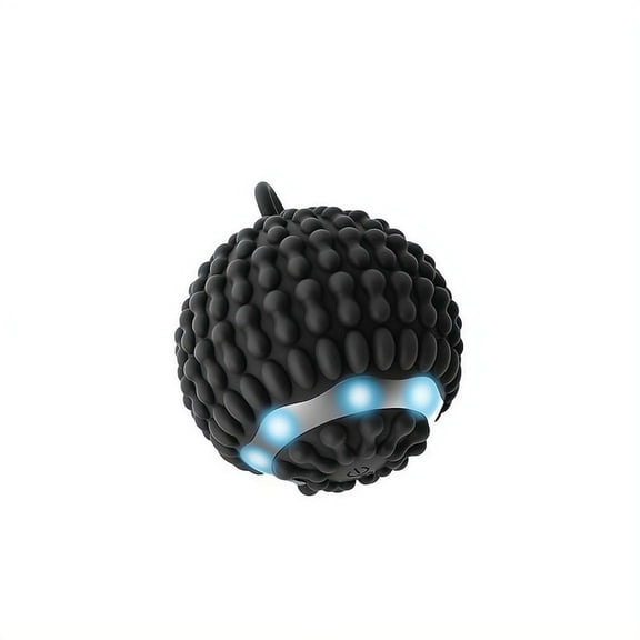 Mini Vibrating Massage Ball, 5-Speed Rechargeable Portable Muscle Roller for Neck Back Hand Foot, Fitness Recovery Tool