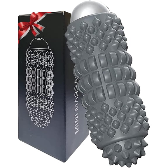Mini Vibration Foam Roller, 4 Speed, Mini Massage Ball, Gifts for Women, mom,Father, Quickly Relieve The Fatigue of Various Parts of The Body, Muscle Aches, Recovery After Exercise Deep