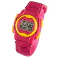 thumbnail image 1 of Mini Vibration Watch - Hot Pink with Yellow Bezel-Buttons, 1 of 1