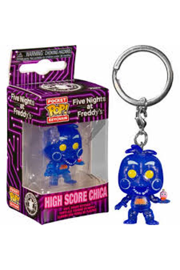 Mini Vinyl Keychain Figure  Retro Pixel Bird Chica Character Collectible