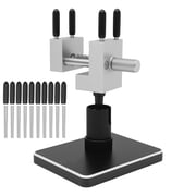 Mini Vise Table Top Clamp, 360  Swivel Aluminum Alloy Bench Vice for Jewelry Making Watch Repair and DIY Hobby Crafts