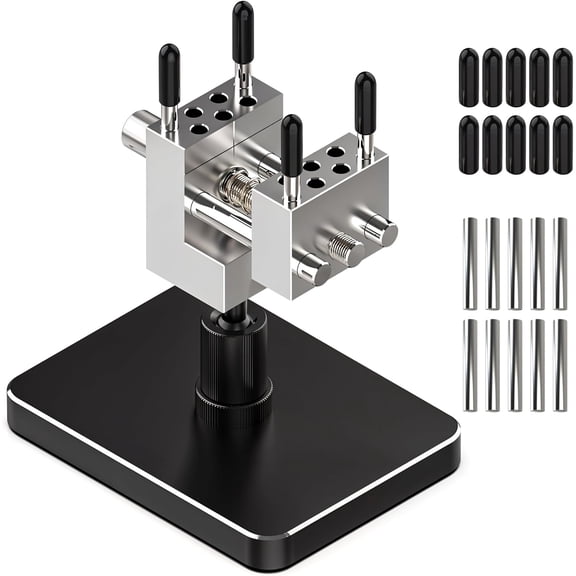 Mini Vise Table Top Clamp - Small Bench Vice Hobby Tool for Jewelers Watch Repair Jewelry Making Crafts & DIY Projects - Adjustable 360 Rotating Aluminum Alloy Rotatable Tabletop Vise