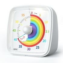 Mini Visual Timer Electronic Multifunctional Intuitive Display Accurate Portable Study Work Sports Reminder Battery Powered Durable for Home Office School