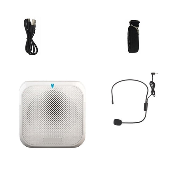 Mini Voice Amplifier Megaphone Booster With Wired Microphone Loudspeaker Speaker MP3 Teachers Voice Amplifier ,Easy to Operate