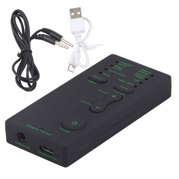 Mini Voice Modulator, Easy Sound Effects For Phone, PC, <span Style="background:red"></span>, <span Style="background:red"></span>, No Drivers Needed
