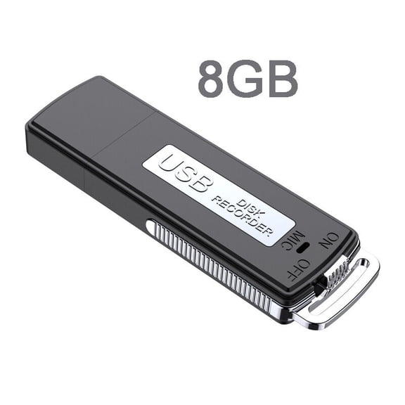 Mini Voice Recorder,8GB/16GB Small USB Recording Compatible with Windows,Slim Digital Sound Audio Record Device