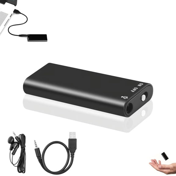Mini Voice Recorder: Capture Every Sound with Smart, Compact Precision, Voice Activated Recorder, Voice Activation, Crystal-Clear Recording