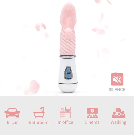 Mini Wand Massager,Small Handheld Massager with 10 Quiet Modes, Personal Handheld Massager for Neck Shoulder Back BodyK111