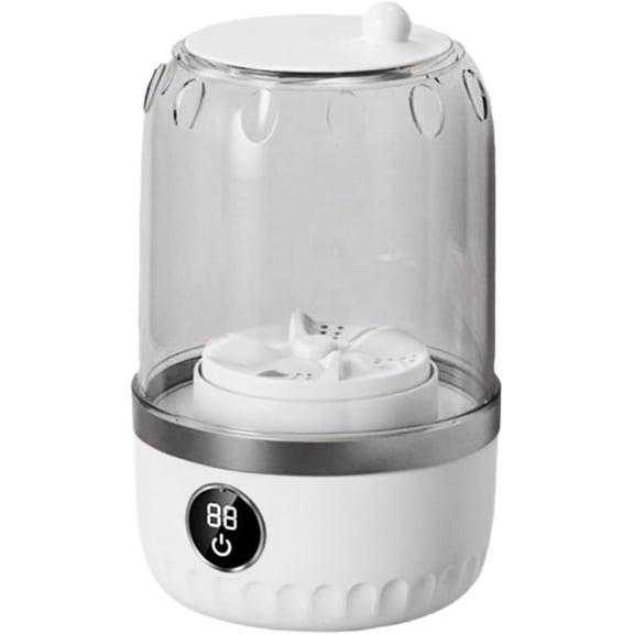 Mini Washing Machine, 1 Liter Portable Laundry Device, Rechargeable Clothes Cleaner, Compact Washer For Underwear And Socks, Travel Laundry Equipment