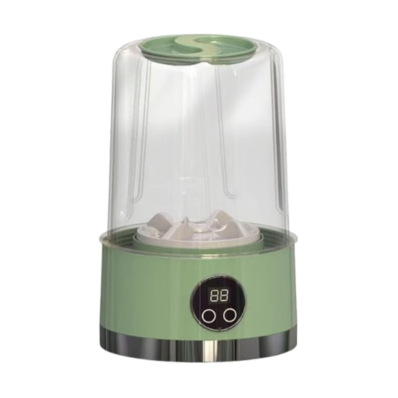 Mini Washing Machine, Portable Laundry Device, Wireless Charging Automatic Underwear Socks Cleaner, Compact Delicate Garment Washer
