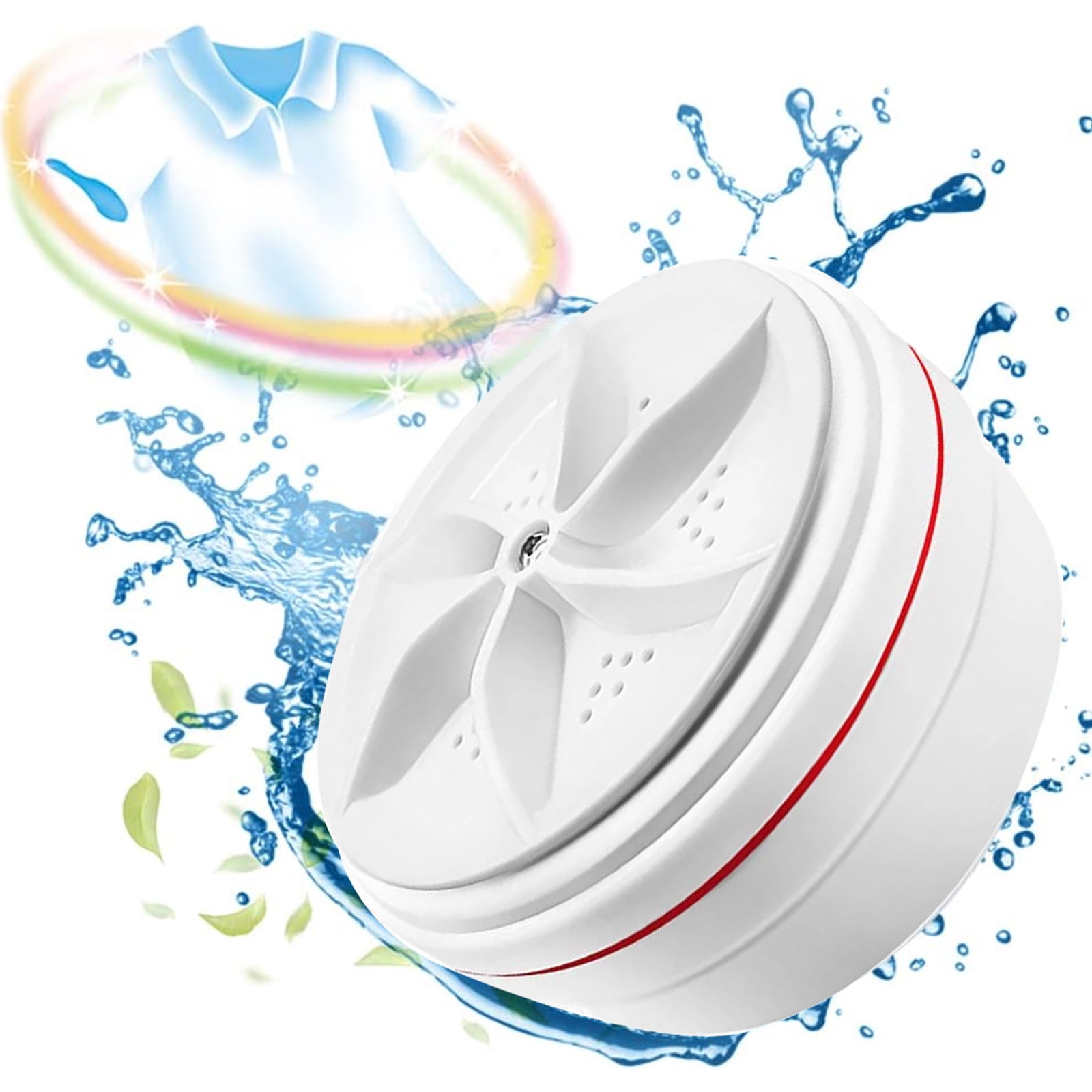 Mini Washing Machine,Ultrasonic Turbine Washing,Machine Portable Turbo