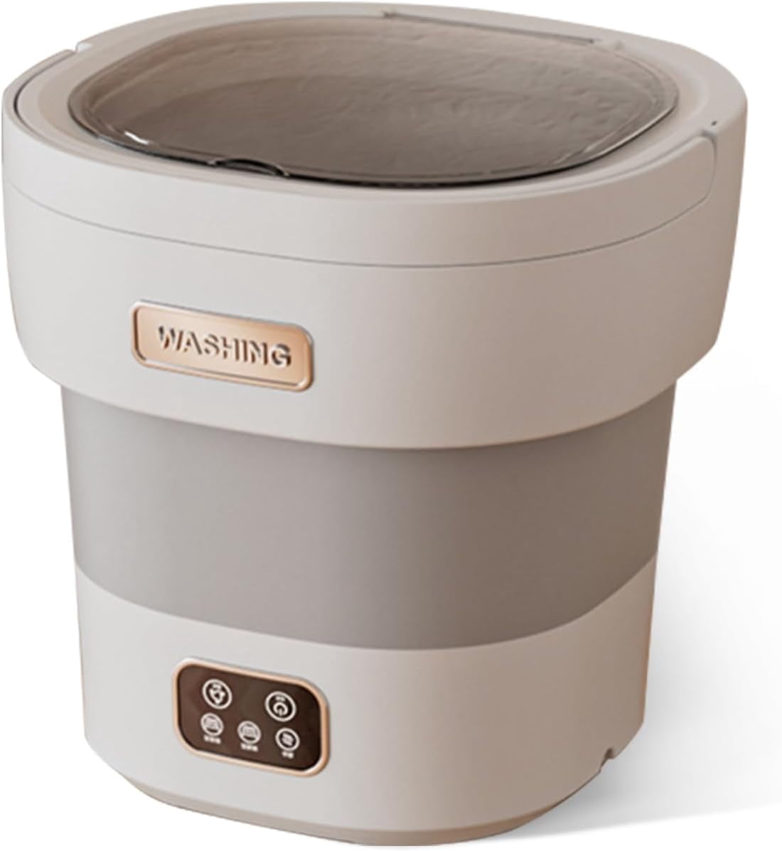 Mini Washing Machine and Dryer, 12L Foldable Collapsible Washer for Underwear, Baby Clothes, Socks, Ideal for Apartment Use