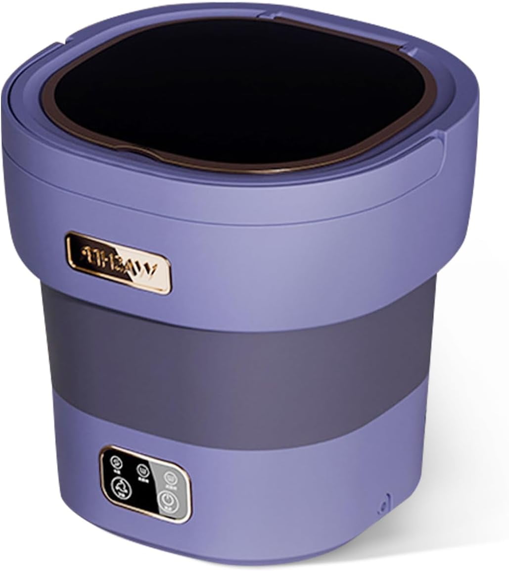 Mini Washing Machine and Dryer,12l Foldable Mini Washer for Underwear, Upgraded Collapsible Washing Machine for Baby Clothes Socks Apartment