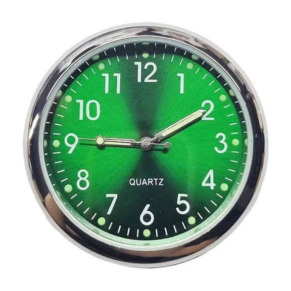 Mini Watch Car Quartz Clock Luminous Electronic Clocks Waterproof Bicycle Motorcycle Watch Auto Car Clock Dashboard Clock In Car