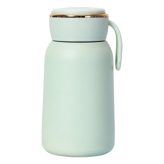 Mini Water Bottle ,10 oz tumbler ,small travel water bottle, Insulated Tumbler ,Insulated Flask, Vacuum Stainless Steel Water Bottle, Leak Proof, BPA Free, for Hot & Cold Drinks (Green)