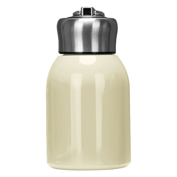 Mini Water Bottle 300ML Stainless Steel Vacuum Insulated Thermal Cup Leak-Proof with Hook Six-Layer Insulation Cute Design for Camping Picnic Running Hiking Men Women