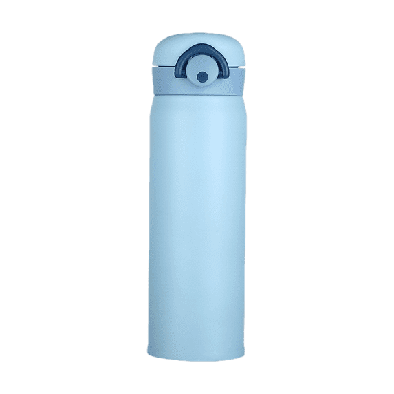 Mini Water Bottle Small Stainless Steel Thermoses - Insulated Vacuum, Leak Proof, Keeps Drinks Hot/Cold - Ideal for Coffee, Water (Blue)