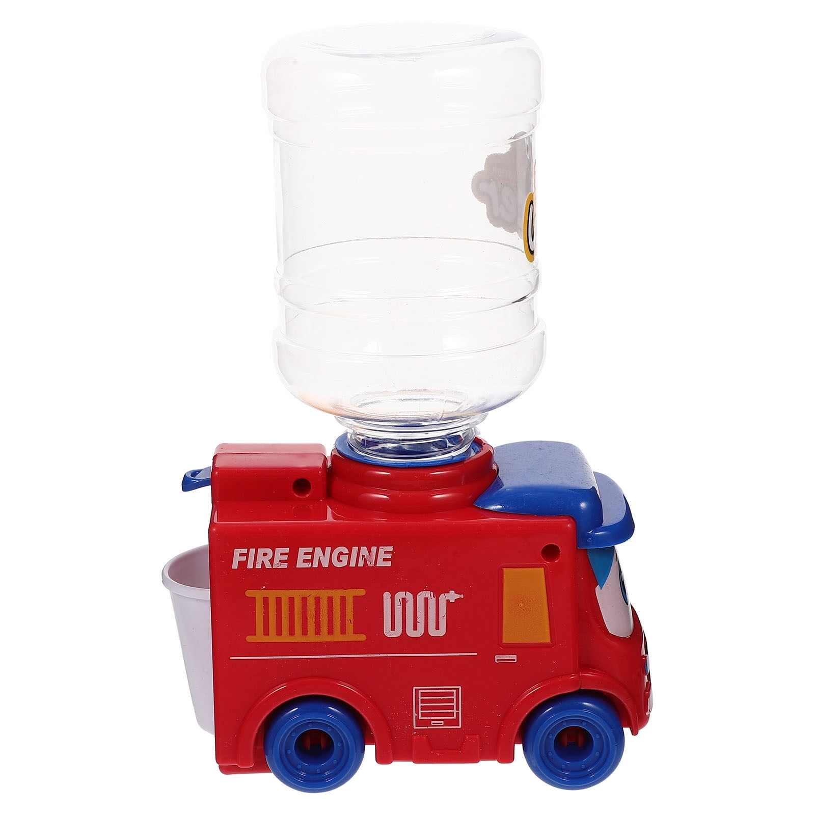 Mini Water Dispenser, Fire Engine Small Water Dispenser Toy Tiny Water