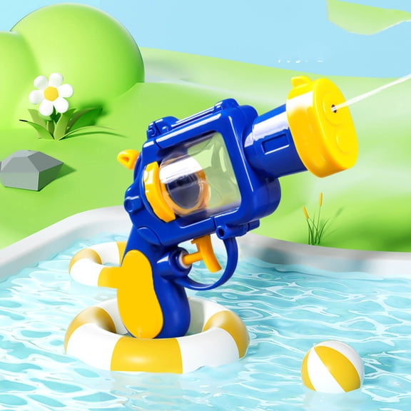Mini Water G-u-ns, Retro Macaron Color Squirt G-u-ns for Pool & Beach, Small Portable Water Blaster Toy for Summer Party Favors