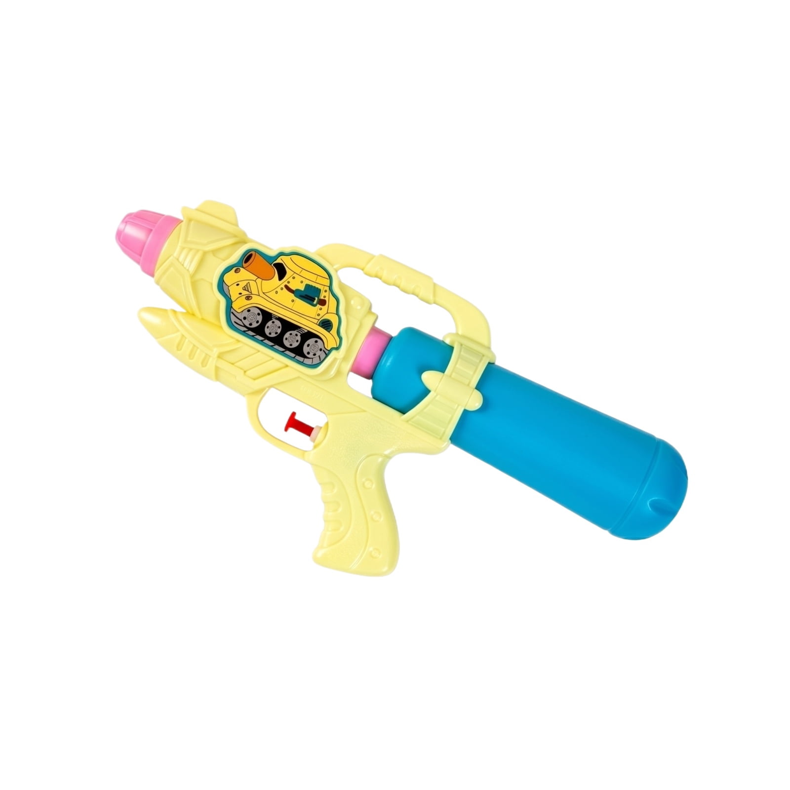 Mini Water Gun for Kids Outdoor Play Sprayer Toy Summer Fun Compact Lightweight Yellow Plastic Spray Gun for Children Park Beach Picnic 3-8 Years Old