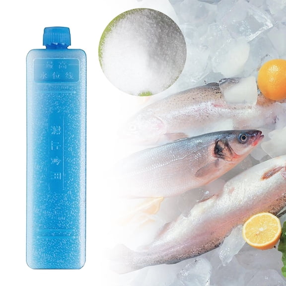 Mini Water Injection Ice Crystal Box, Reusable Ice Plate Pack for Air Cooler Fan Food Transport and Freshness Preservation