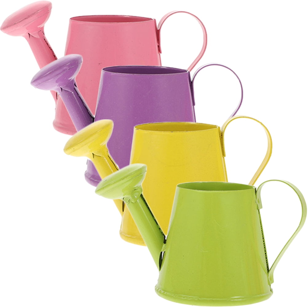 Mini Watering Can Small Kettle Iron for Outdoor Plants Child Indoor