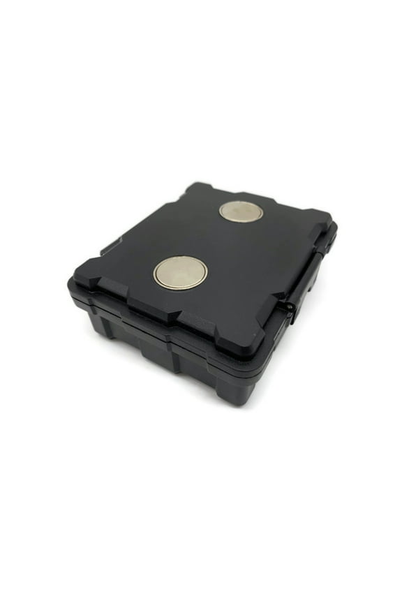 Smokezilla Mini Waterproof Magnetic Lock Box with Dividers Hide-A-Key Safe