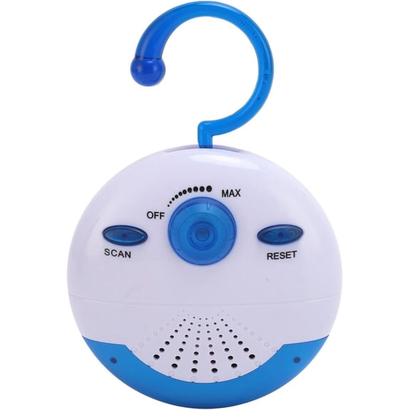 Mini Waterproof Shower Radio AM FM Splash Proof Portable Speaker