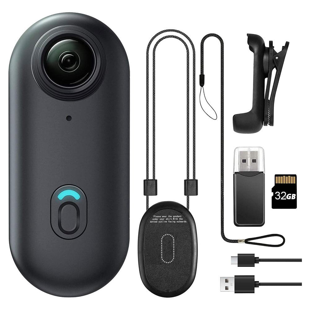 Mini Wearable Body Worn Action Camera, HD 1080p, 32GB Thumb-Size ...