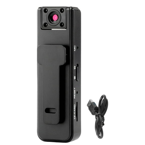 Mini Webcam Featuring Advanced Night 180 Rotatable Lens Portable Clip On Design Ideal For Business Meetings And Outdoor Activities