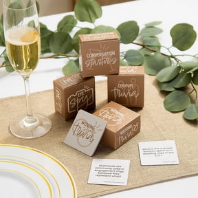 Mini Wedding Table Game Assortment - 4 pieces