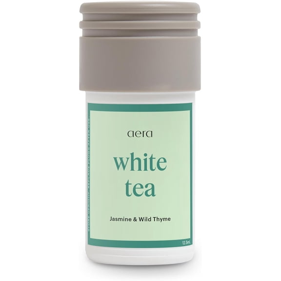 Mini White Tea - Essential Oil for Home - Elegant Embrace Fragrance - Notes of White Tea, Jasmine and Thyme - Scent Refill - Capsule Size Works with Mini Diffuser