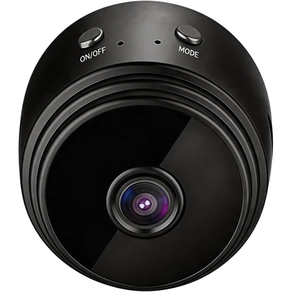 Mini WiFi Camera, 1080P HD Indoor Security Camera with Motion Detection Alerts, Live Remote Viewing and Playback, Small Home Monitoring Camera for Baby, Pets, Elderly Care, Apartment and Office
