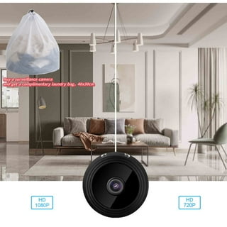 Mini cámara espía de 32 GB Wifi Cámaras ocultas inalámbricas para  vigilancia de seguridad en el hogar con video Cámara de niñera portátil  pequeña de 1080p con aplicación de teléfono Motion D
