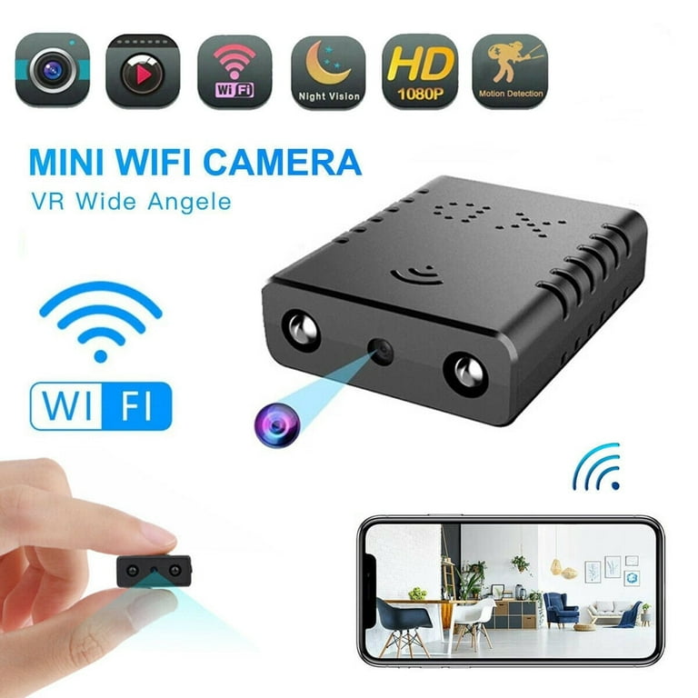 TEYJRY Mini Wifi Camera, Full HD 1080P, Night Vision, Motion