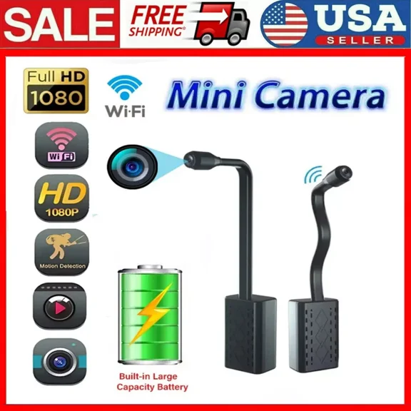 Mini Wifi Camera HD 1080P Security Cam DIY Wireless Night Vision Motion Sensor