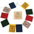 thumbnail image 1 of Mini Wind Horse Tibetan Prayer Flags From Nepal (Set of 10 Flags), 1 of 3
