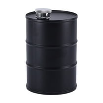 Mouliraty Mini Wine Barrel Wine Decanter 750ml Capacity Wine Decanter Originality Wine Decanter Stainless Steel Cylindrical Wine Decanter