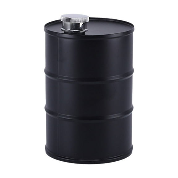 Mouliraty Mini Wine Barrel Wine Decanter 750ml Capacity Wine Decanter Originality Wine Decanter Stainless Steel Cylindrical Wine Decanter