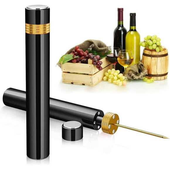 Mini Wine Opener | Travel Portable Pocket Air Pressure Pump Wine Bottle Opener | Assemblable Design Corkscrew 7S Quick Bottle Opening | for Home, Restaurant, Party,Wine Lovers
