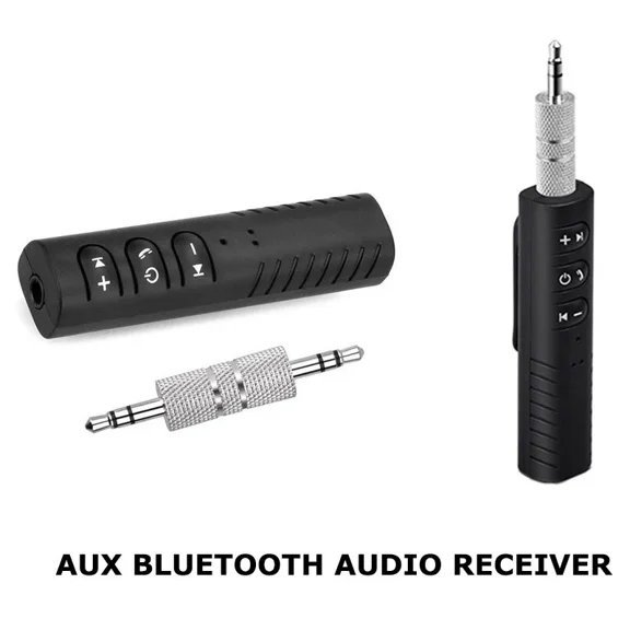 Mini Wireless Bluetooth Car Kit Hands Free 3.5Mm Jack Aux Audio Receiver Adapter